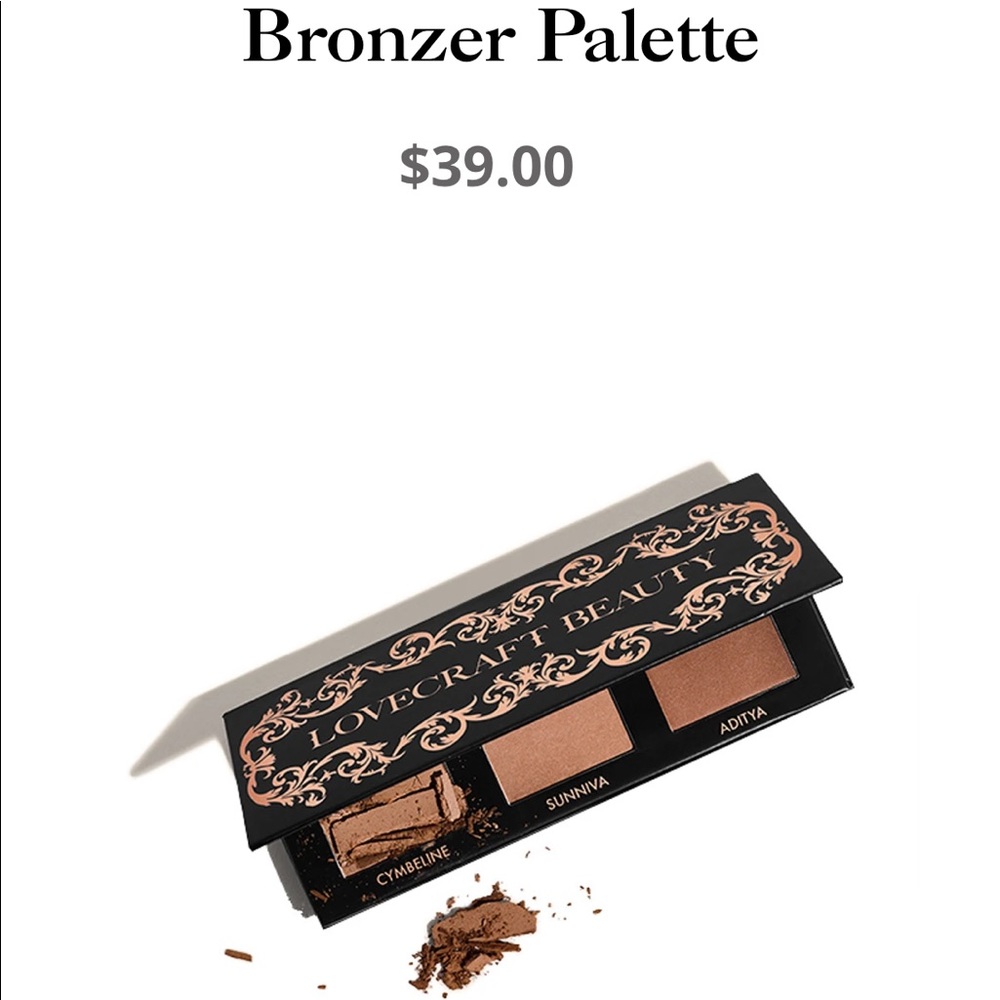 A Lovecraft Beauty bronzer palette